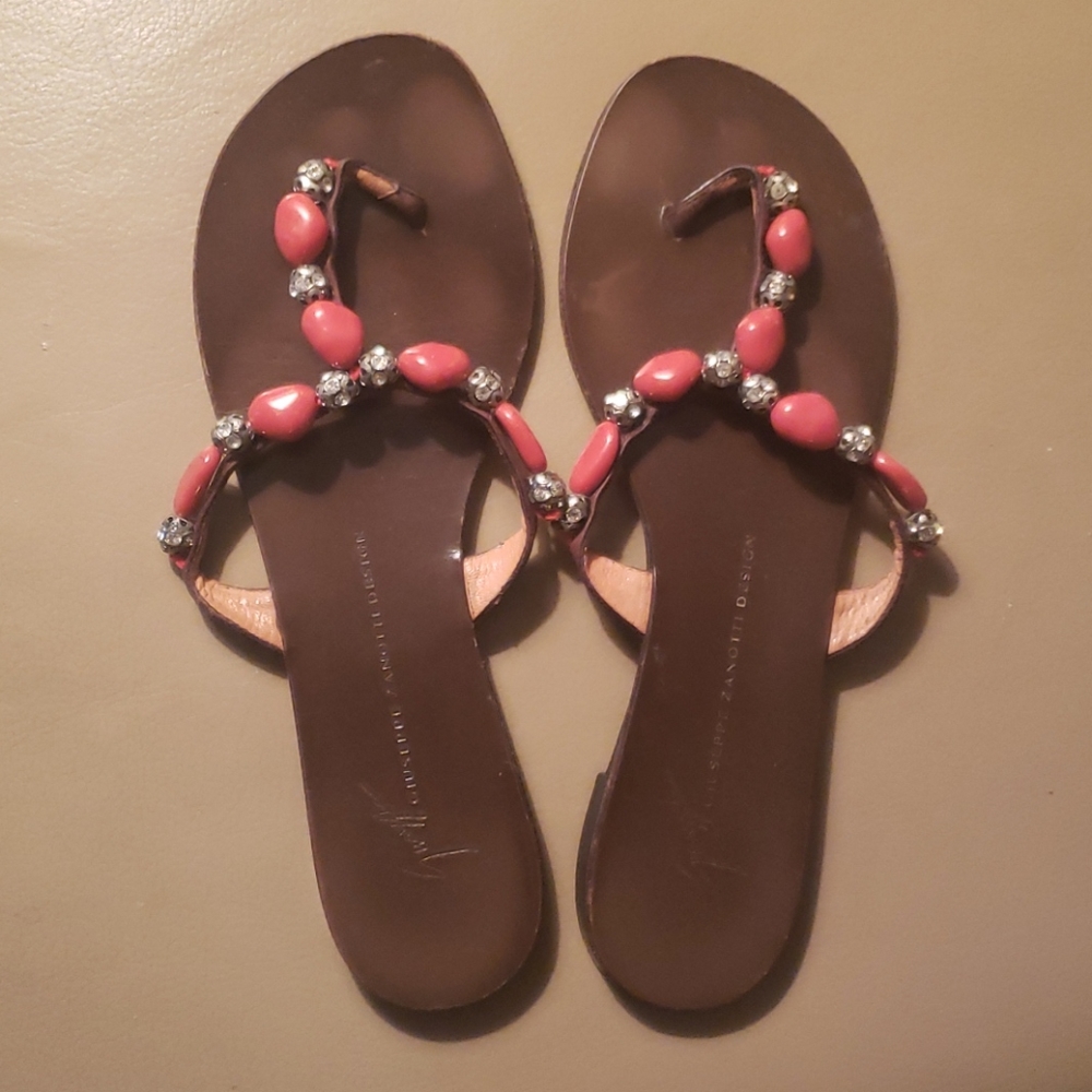 Beaded Giuseppe Zanotti Sandals